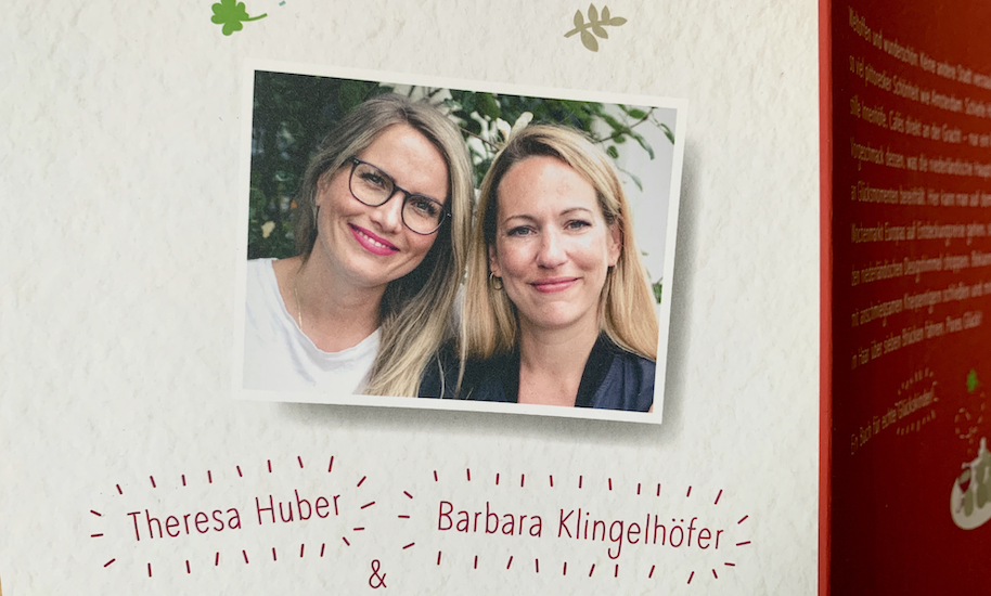 Theresa Huber et Barbara Klingelhöfer dans le livre des lieux heureux d'Amsterdam